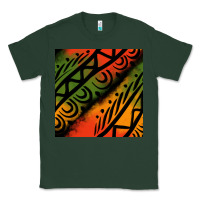 Sports Green african tribal seamless pattern Classic Tee - BundleAndBundleShop