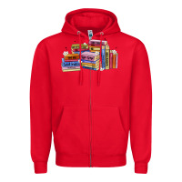 Red book tropes Zipper Hoodie - Artiststas