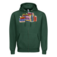 Sports Green book tropes Zipper Hoodie - Artiststas