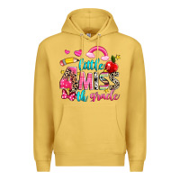 Antique Gold little miss fourth grade Premium Hoodie - NancyCooperArtShop