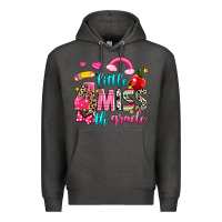 Charcoal Heather little miss fourth grade Premium Hoodie - NancyCooperArtShop