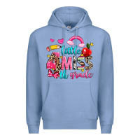 Colony Blue little miss fourth grade Premium Hoodie - NancyCooperArtShop