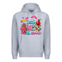 Heather Grey little miss fourth grade Premium Hoodie - NancyCooperArtShop