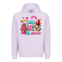 Lilac little miss fourth grade Premium Hoodie - NancyCooperArtShop