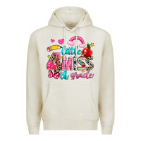 Oatmeal Heather little miss fourth grade Premium Hoodie - NancyCooperArtShop