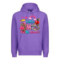 Purple little miss fourth grade Premium Hoodie - NancyCooperArtShop