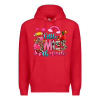 Red little miss fourth grade Premium Hoodie - NancyCooperArtShop