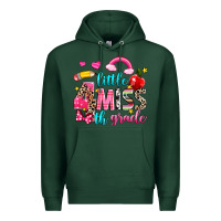 Sports Green little miss fourth grade Premium Hoodie - NancyCooperArtShop