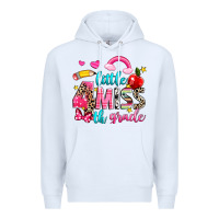 White little miss fourth grade Premium Hoodie - NancyCooperArtShop