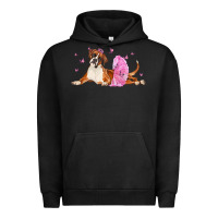 Pigment Black boxer dog with tutu Urban Hoodie - LillyAllenDesigns