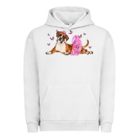 Pigment Lunar Rock boxer dog with tutu Urban Hoodie - LillyAllenDesigns