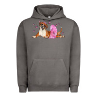 Pigment Tornado boxer dog with tutu Urban Hoodie - LillyAllenDesigns