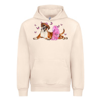 Sandshell boxer dog with tutu Urban Hoodie - LillyAllenDesigns