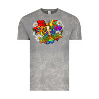 Cloud Rock pride bee with daisy lgbtq Vintage Tee - texasbilliewilder
