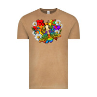 Vintage Camel pride bee with daisy lgbtq Vintage Tee - texasbilliewilder
