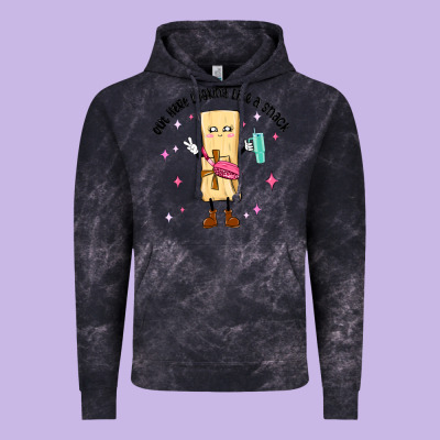 Vintage Hoodie out here looking like a snack