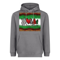 Storm Peace Love Christmas Trees Heavyweight Hoodie - Jasminsmagicworld