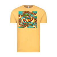 Vintage Mustard just peachy peach tumbler Vintage Tee - BarkalooDesign