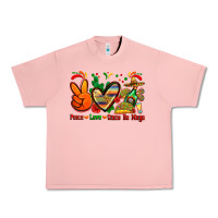 Salmon peace love cinco de mayo Urban Heavy Tee - Zillion Design Studio