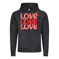 Vintage Black love valentines day Vintage Hoodie - MaliasSmallBusiness