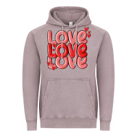 Vintage Zinc love valentines day Vintage Hoodie - MaliasSmallBusiness
