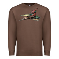 Chestnut Pteranodon Face Premium Sweatshirt - LillyAllenDesigns