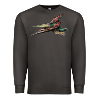 Smoke Pteranodon Face Premium Sweatshirt - LillyAllenDesigns