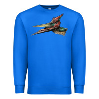 True Royal Pteranodon Face Premium Sweatshirt - LillyAllenDesigns