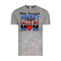 Cloud Rock my favorite hockey player calls me mom Vintage Tee - Zillion Design Studio