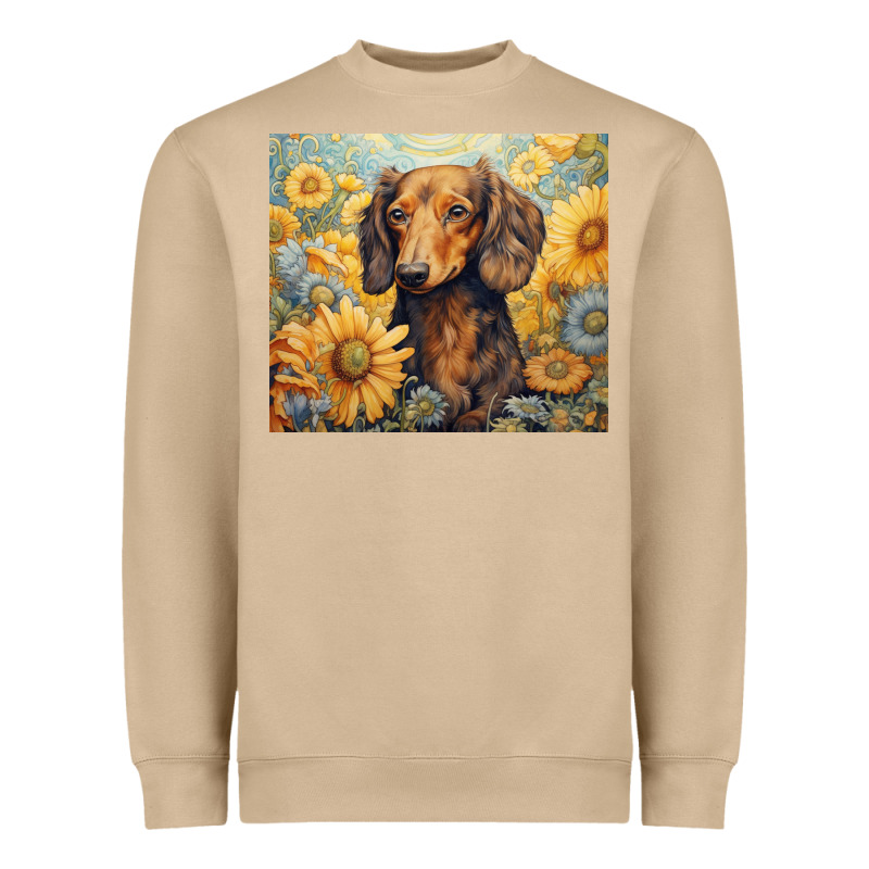 Dachshund Heavyweight Sweatshirt by Unal Design | Teevron