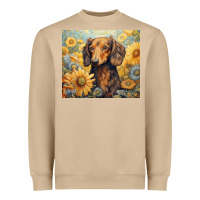 Mushroom dachshund Heavyweight Sweatshirt - Unal Design