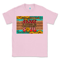 Bubblegum Pink sassy little soul  skinny metal can holder Classic Tee - HRA Design Shop
