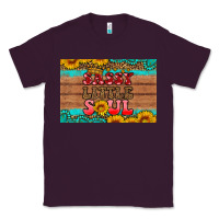 Plum sassy little soul  skinny metal can holder Classic Tee - HRA Design Shop