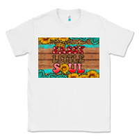 White sassy little soul  skinny metal can holder Classic Tee - HRA Design Shop
