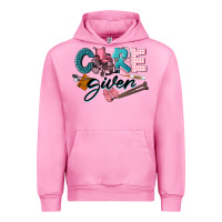Fuchsia Pink Caregiver Urban Hoodie - LillyAllenDesigns