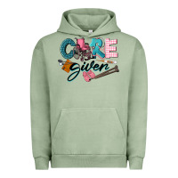 Pigment Oil Green Caregiver Urban Hoodie - LillyAllenDesigns