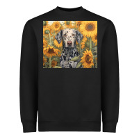 Black dalmatian Heavyweight Sweatshirt - Unal Design
