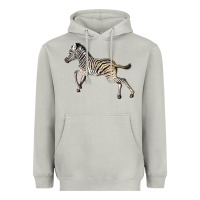 Moon Dust Baby Zebra Heavyweight Hoodie - LillyAllenDesigns