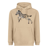Mushroom Baby Zebra Heavyweight Hoodie - LillyAllenDesigns