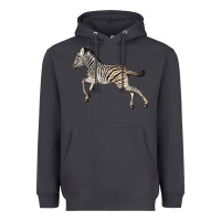 Smoke Baby Zebra Heavyweight Hoodie - LillyAllenDesigns
