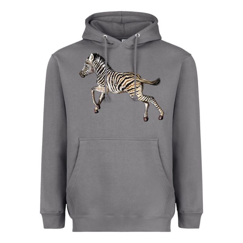 Baby Zebra Heavyweight Hoodie by LillyAllenDesigns | Teevron