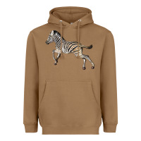 Toasted Coconut Baby Zebra Heavyweight Hoodie - LillyAllenDesigns