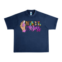 Navy nail boss Urban Heavy Tee - BarkalooDesign