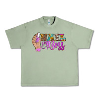 Oil Green nail boss Urban Heavy Tee - BarkalooDesign