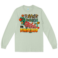 Matcha rawr means grateful in dinosaur Long Sleeve Tee - CowhideDigitalArt