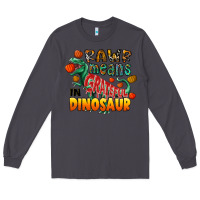 Smoke rawr means grateful in dinosaur Long Sleeve Tee - CowhideDigitalArt