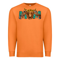 Carrot highland cow mom Premium Sweatshirt - Jasminsmagicworld