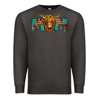 Smoke highland cow mom Premium Sweatshirt - Jasminsmagicworld