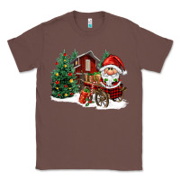 Chestnut christmas gnomes barnyard Classic Tee - FaDigitalArtStudio