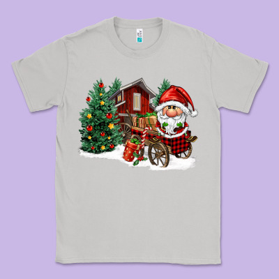 Christmas Gnomes Barnyard Classic Tee Designed By Fadigitalartstudio